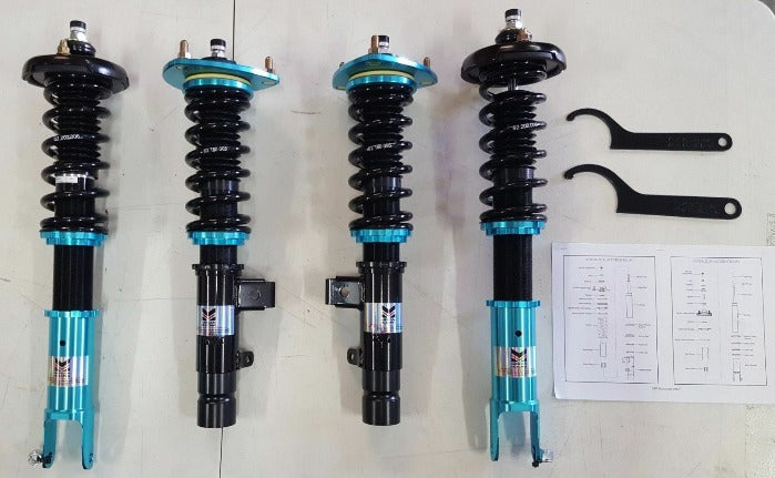 Megan Racing EZ II Series Coilovers - Acura TLX FWD (2016-2019)