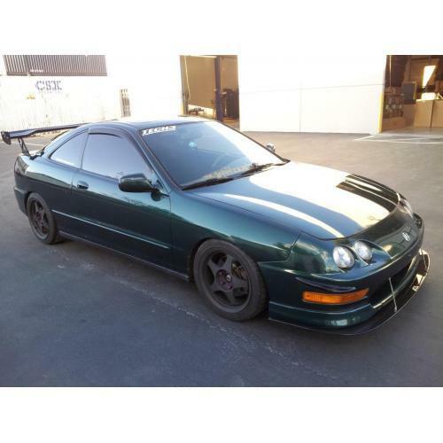 APR Performance Carbon Fiber GTC-200 Adjustable Rear Wing Spoiler - Acura DC2 Integra (1994-2001)