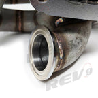 REV9 HP Ram Horn Equal Length T3 Turbo Manifold - Honda Civic CRX / Acura Integra B16 B18 AC/PS