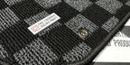 Phase 2 Motortrend (P2M) Checkered Flag Race Carpet Floor Mats - Nissan Z33 350z (2003-2009)