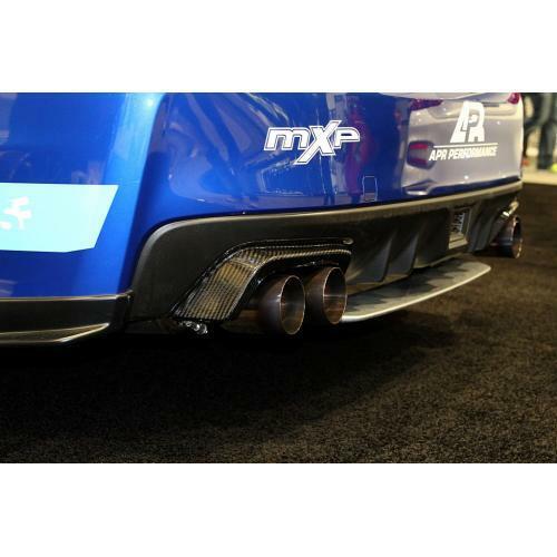 APR Performance Carbon Fiber Exhaust Heat Shields Guards Set - Subaru WRX / STi (2015-2020)