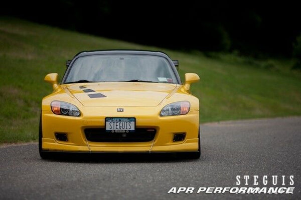 APR Performance Carbon Fiber Wind Splitter w/ Rods - Honda S2000 S2K AP1 W/ OE Lip (2000-2003)