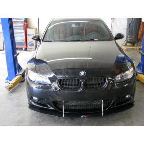 APR Performance Carbon Fiber Front Wind Splitter w/ Rods - BMW E92 335i (2007-2010)