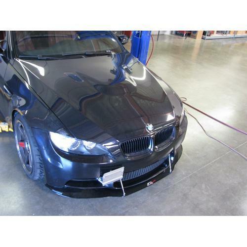 APR Performance Carbon Fiber Front Wind Splitter w/ Support Rods - BMW M3 E92 & E93 (2007-2013)