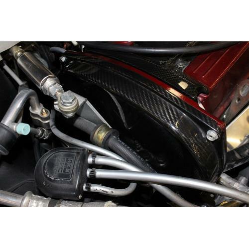 APR Performance Carbon Fiber Cam Gear Cover Plate - Mitsubishi Lancer Evo 8 9 (2003-2007)