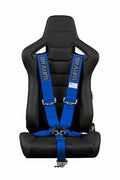 Braum Racing 5 Point 3" Inch SFI Certified 16.1 Racing Harness - Blue