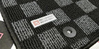 Phase 2 Motortrend (P2M) Checkered Flag Carpet Floor Mats - Mazda Miata ND (2016+)