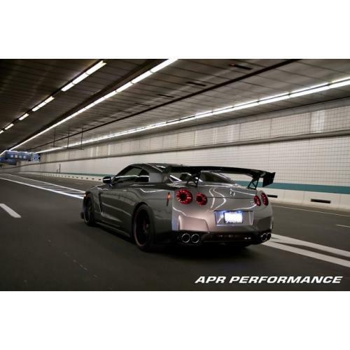 APR Performance Carbon Fiber GTC-500 Adjustable Wing Spoiler 71" - Nissan R35 GT-R (2008-2020)