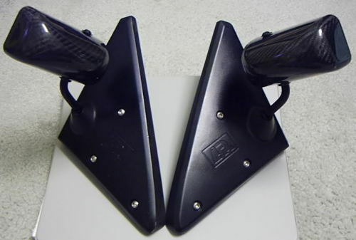 APR Performance Carbon Fiber GT3 Side Mirrors - Honda Civic Coupe EK (1996-2000)