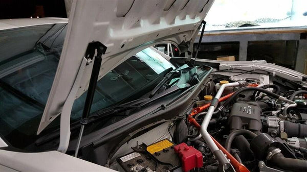 Phase 2 Motortrend (P2M) Black Series Engine Hood Bonnet Dampers Set - Scion FR-S (2012-2016)