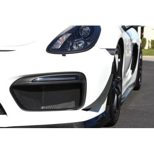 APR Performance Carbon Fiber Front Bumper Canards - Porsche Cayman GT4 981 (2015-2018)