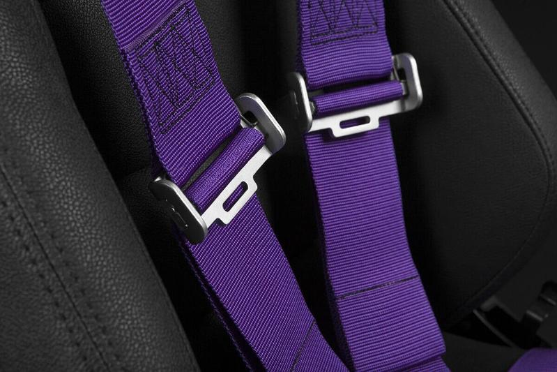 Braum Racing 5 Point 3" Inch SFI Certified 16.1 Racing Harness - Purple