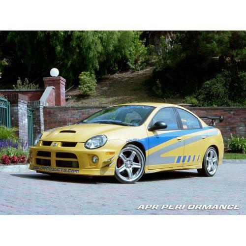 APR Performance Carbon Fiber Front Bumper Canards Set - Dodge Neon SRT-4 (2003-2005)