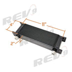 Rev9 Power 19 Row Bolt On Upgrade Oil Cooler Kit - Chevrolet Corvette C5 LS1 LS6 (1997-2004)