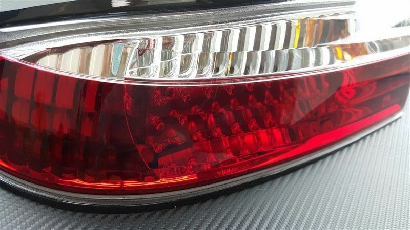 Phase 2 Motortrend (P2M) Crystal Clear LED 3pc Rear Taillight Kit - Nissan 240sx S14