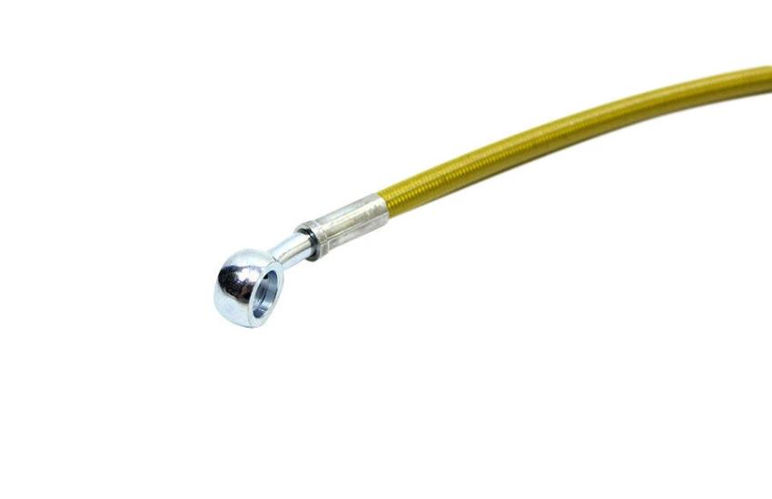 ISR Performance Shorty Stainless Steel Braided Clutch Line - Nissan 350z (2003-2006)