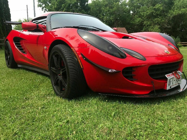 APR Performance Carbon Fiber Front Bumper Splitter w/ Support Rods - Lotus Elise (2005-2011)