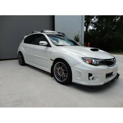 APR Performance Carbon Fiber Front Wind Splitter w/ Support Rods - Subaru WRX & STi (2011-2014)