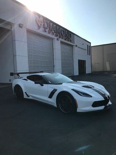 APR Performance Carbon Fiber GTC-500 Wing Spoiler 71" w/ Spoiler Delete - Chevrolet Corvette C7 & Z06 (2014-2019)