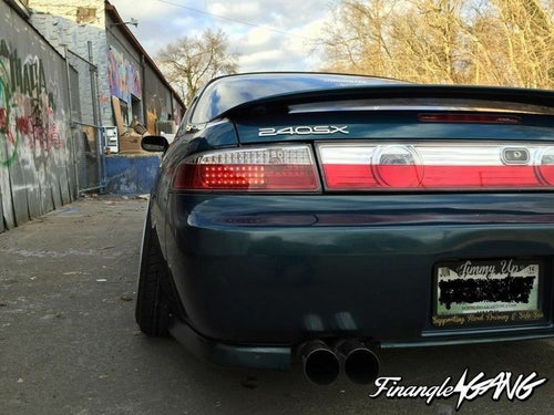 Phase 2 Motortrend (P2M) Crystal Clear LED 3pc Rear Taillight Kit - Nissan 240sx S14