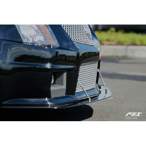 APR Performance Carbon Fiber Front Wind Splitter w/ Rods - Cadillac CTS-V (2008-2015)