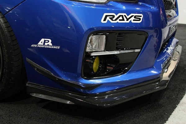 APR Performance Carbon Fiber Front Bumper Canards Pair - Subaru WRX & STi (2015-2017)