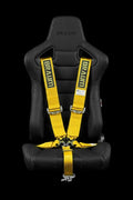 Braum Racing 5 Point 3" Inch SFI Certified 16.1 Racing Harness - Yellow