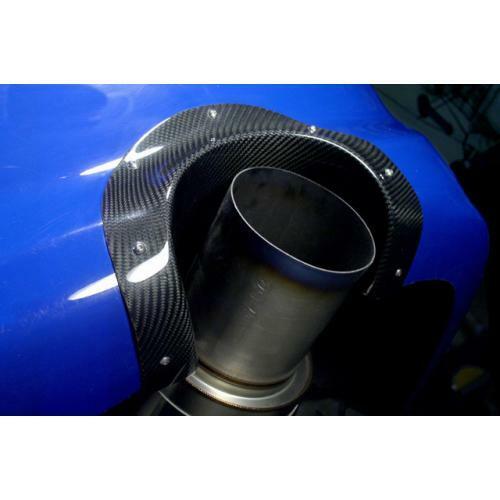 APR Performance Carbon Fiber Exhaust Heat Shield - Mitsubishi Lancer Evolution EVO 8 9 (2003-2007)