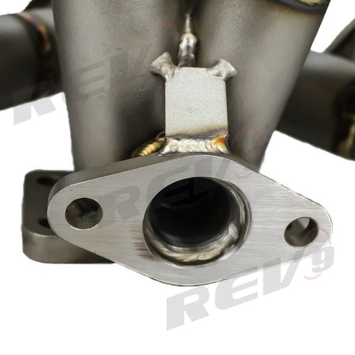 REV9 HP Equal Length T3 Turbo Manifold 38mm Wastegate - Acura / Honda B16 B18 Engine