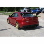 APR Performance Carbon Fiber GTC-300 67" Adjustable Wing Spoiler - Mitsubishi Evolution Evo X (10) [2008-2016]