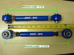 Megan Racing Rear Camber Control Arms - BMW 3 Series 328i 335i & X-drive (2006-2011)