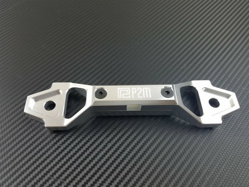 Phase 2 Motortrend (P2M)  Phase 2 Adjustable Billet Aluminum Battery Bracket 130mm to 175mm Silver New