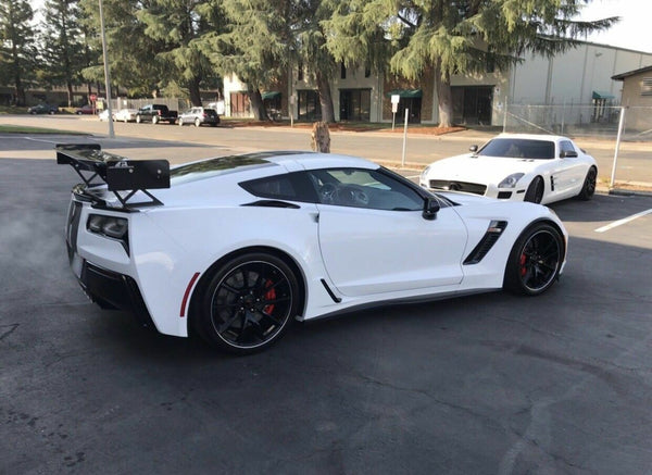 APR Performance Carbon Fiber GTC-500 Wing Spoiler 71" w/ Spoiler Delete - Chevrolet Corvette C7 & Z06 (2014-2019)