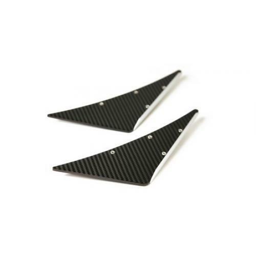 APR Performance Carbon Fiber Front Bumper Canards Set - Universal Type A