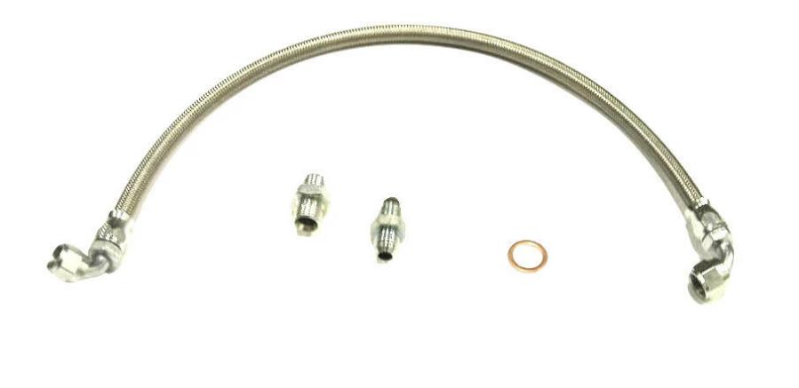 ISR Performance High Pressure Steering Line - Nissan 240sx KA24DE SR20DET