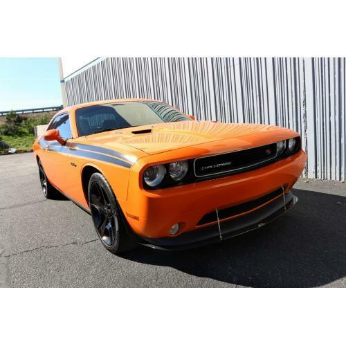 APR Performance Carbon Fiber Front Wind Splitter w/ Support Rods - Dodge Challenger RT & SXT (2011-2014)