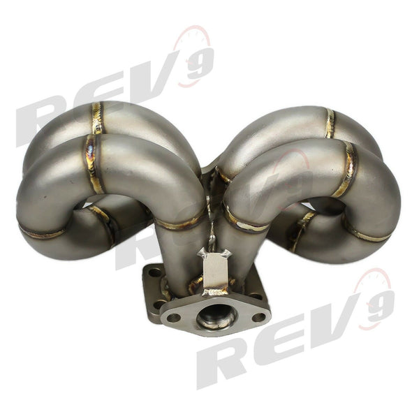 REV9 HP Equal Length T3 Turbo Manifold 38mm Wastegate - Acura / Honda B16 B18 Engine