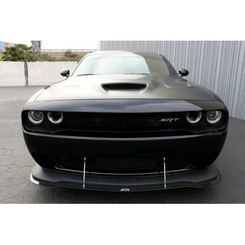 APR Performance Carbon Fiber Front Wind Splitter w/ Rods - Dodge Challenger SRT Hell Cat (2015+)