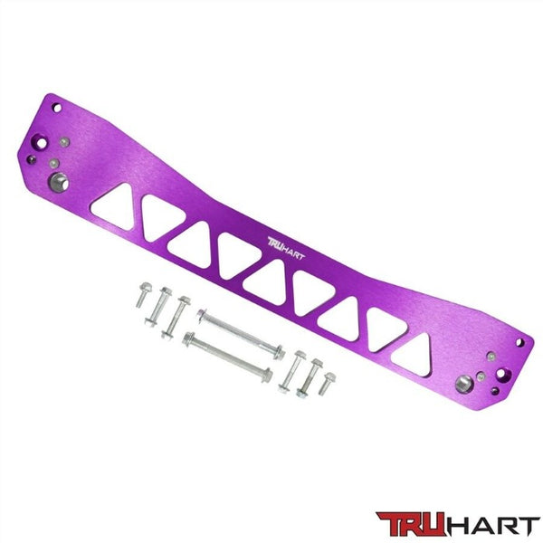 TruHart Rear Subframe Brace - Anodized Purple - Honda Civic EK (1996-2000)