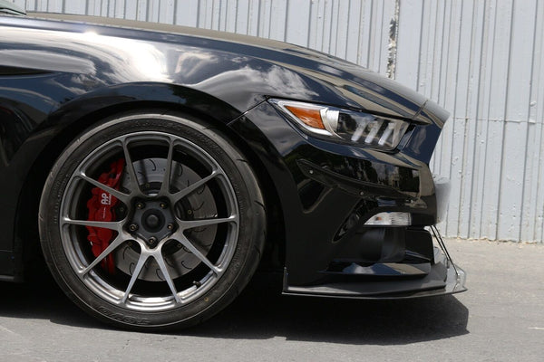 APR Performance Carbon Fiber Front Bumper Canards - Ford Mustang (2015-2020)