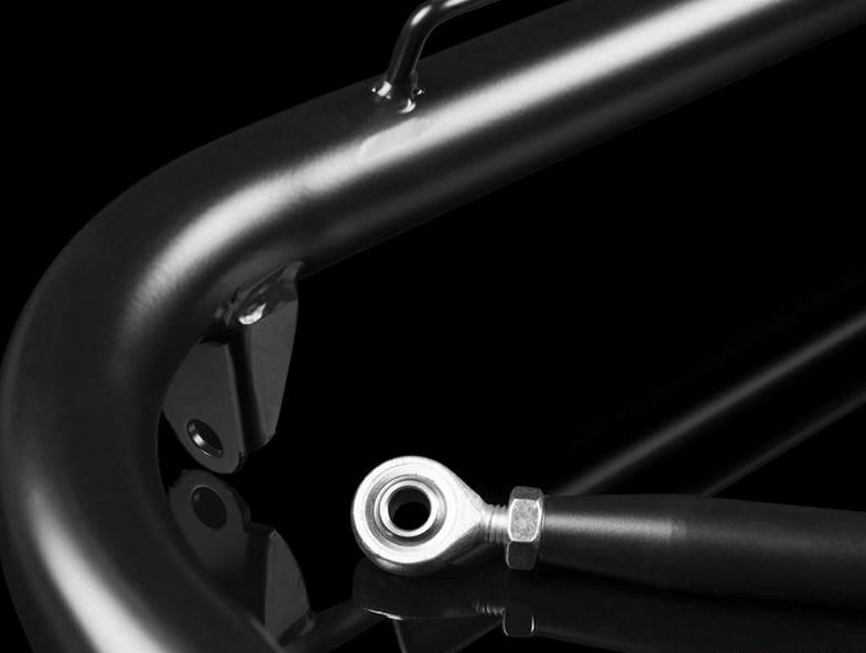 BRAUM Racing Universal Harness Bar Kit 48-51" - Black Gloss