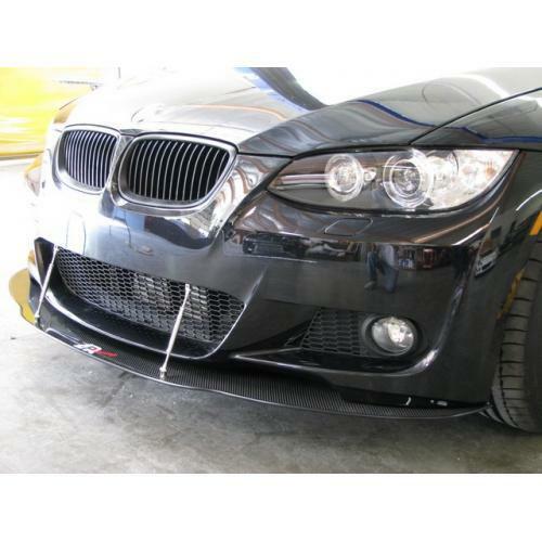 APR Performance Carbon Fiber Front Wind Splitter w/ Rods - BMW E92 335i (2007-2010)