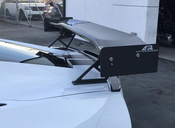APR Performance Carbon Fiber GTC-500 Wing Spoiler 71" w/ Spoiler Delete - Chevrolet Corvette C7 & Z06 (2014-2019)