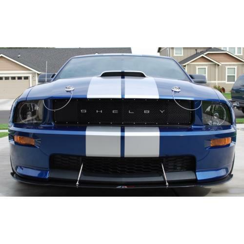 APR Performance Carbon Fiber Front Wind Splitter w/ Rods - Ford Mustang Shelby GT California Edition (2005-2009)