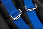 Braum Racing 5 Point 3" Inch SFI Certified 16.1 Racing Harness - Blue