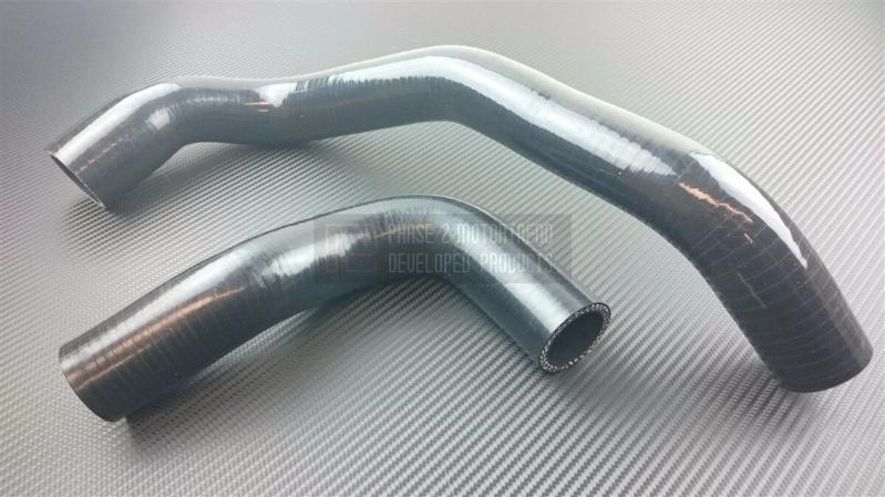 P2M Radiator Hose Kit Black - Nissan Skyline GT-R RB25DET - P2-RHKRB25BLK