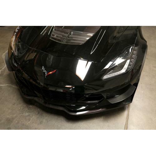 APR Performance Carbon Fiber Front Bumper Canards Set - Chevrolet Corvette C7 Stingray & Z06 (2014-2019)