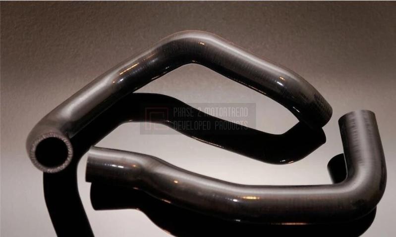 P2M Radiator Hose Kit BLACK - Nissan 240SX KA24DE (1989-1998) - P2-RHKKA24BLK