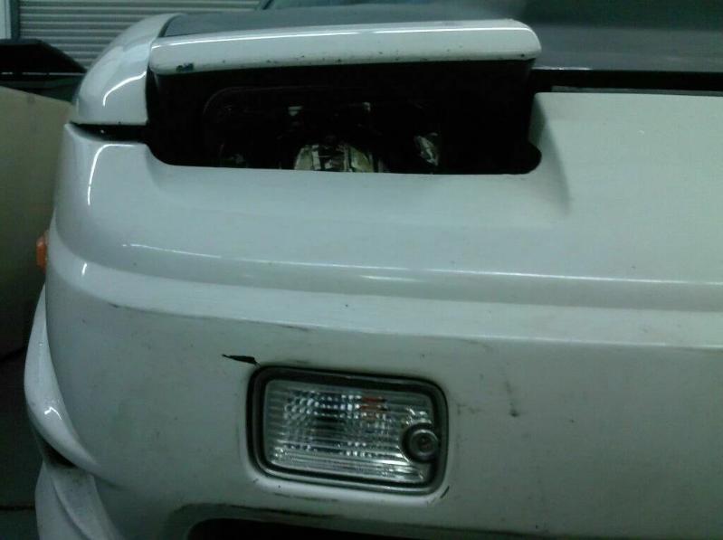 Phase 2 Motortrend (P2M) Front Position Marker Lights Set Dual Post LED - Nissan 180sx 240sx Type X (1989-1994)
