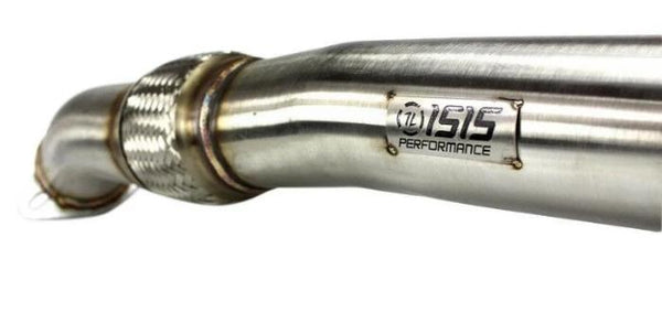 ISR Performance Stainless Steel 3" Down Pipe w/ Flex - Hyundai Genesis Coupe 2.0T